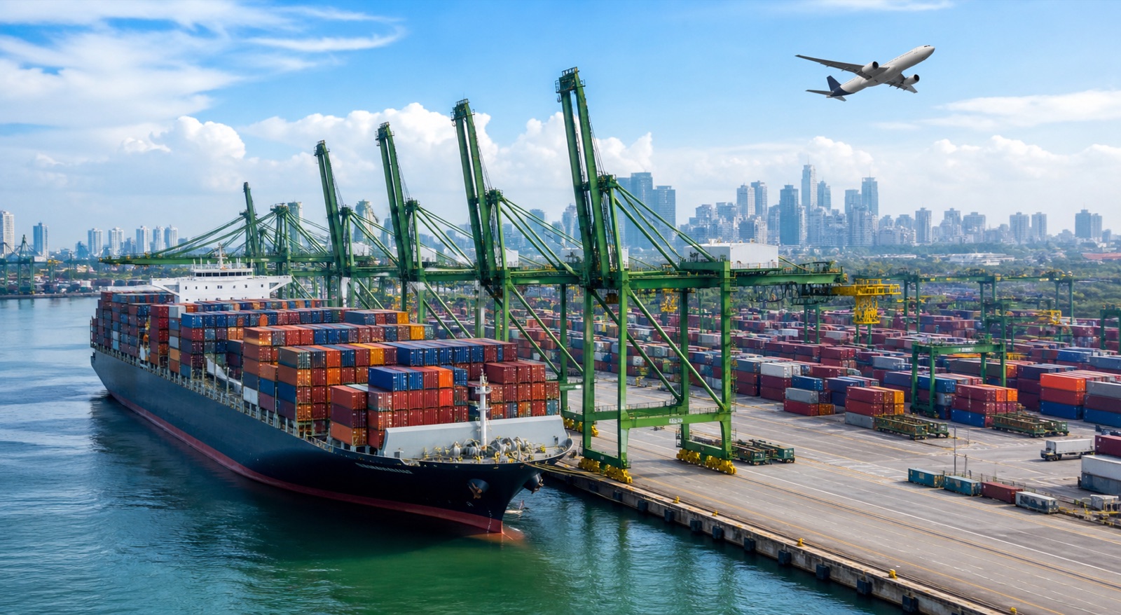 Jasa pengiriman barang dari Singapura via laut dan udara ke Jakarta
